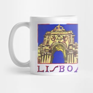 Rua Augusta. Lisbon Mug